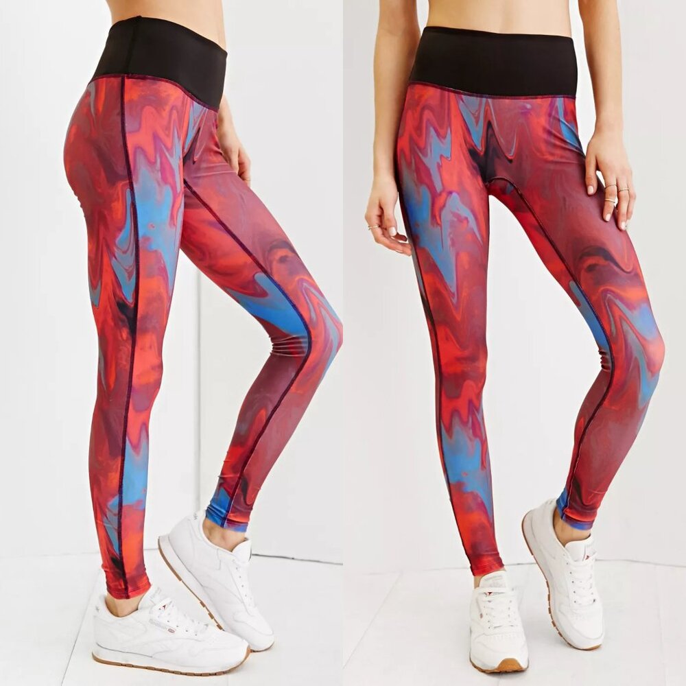 PRISMSPORT X UO Legging – Marble Print